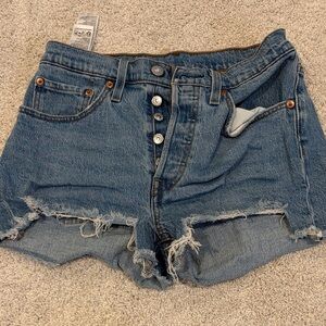 Levi's Classic Blue Jean Shorts